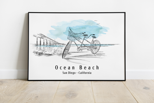 Ocean Beach Pier Artwork